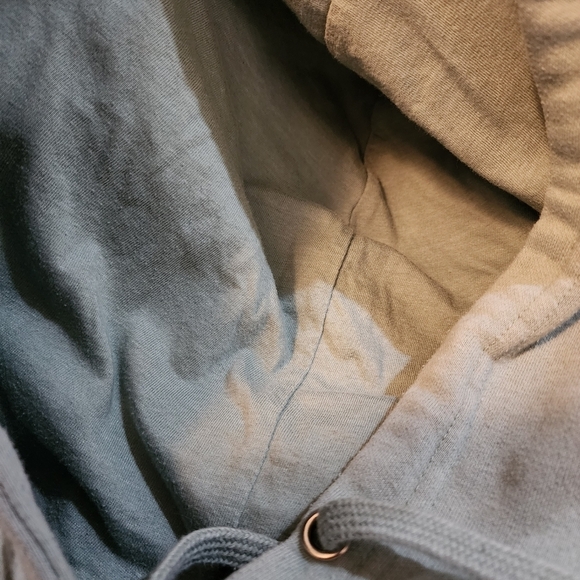 No Dinx Womens Mint Green Hooded Volleyball Sweatshirt Size L - Picture 7 of 13